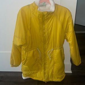 Anthropologie yellow jacket